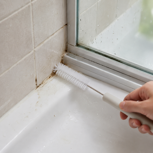 Long-handled cup cleaning brush
