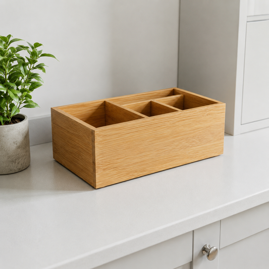 Wooden storage box