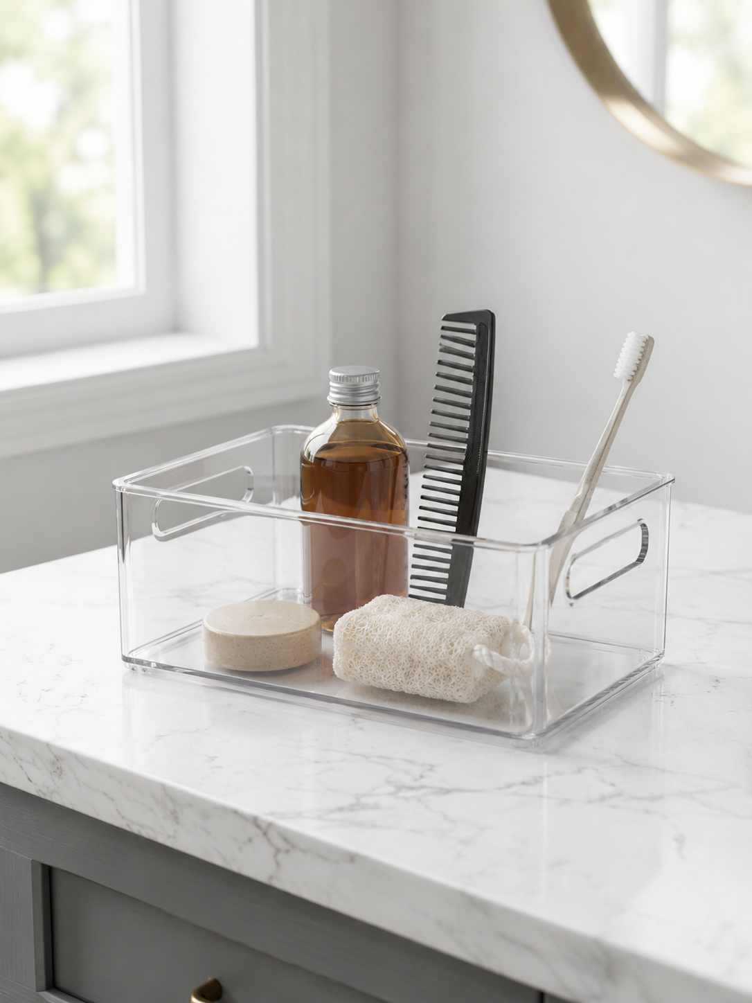 Acrylic storage box