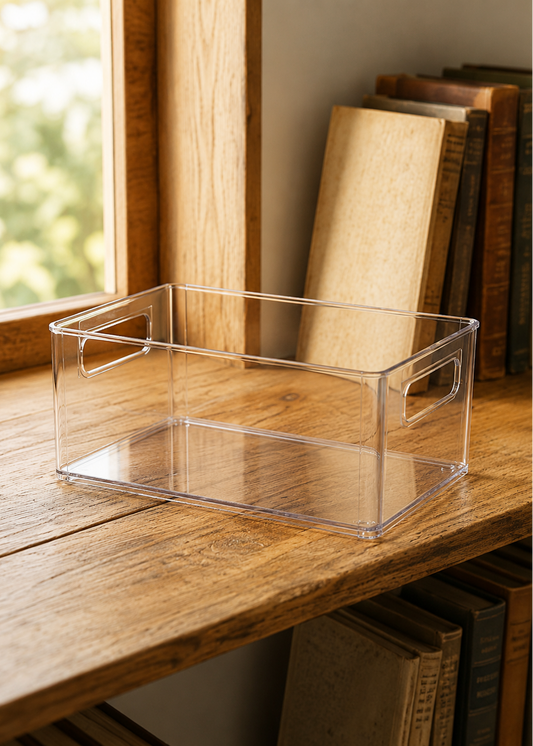 Acrylic storage box