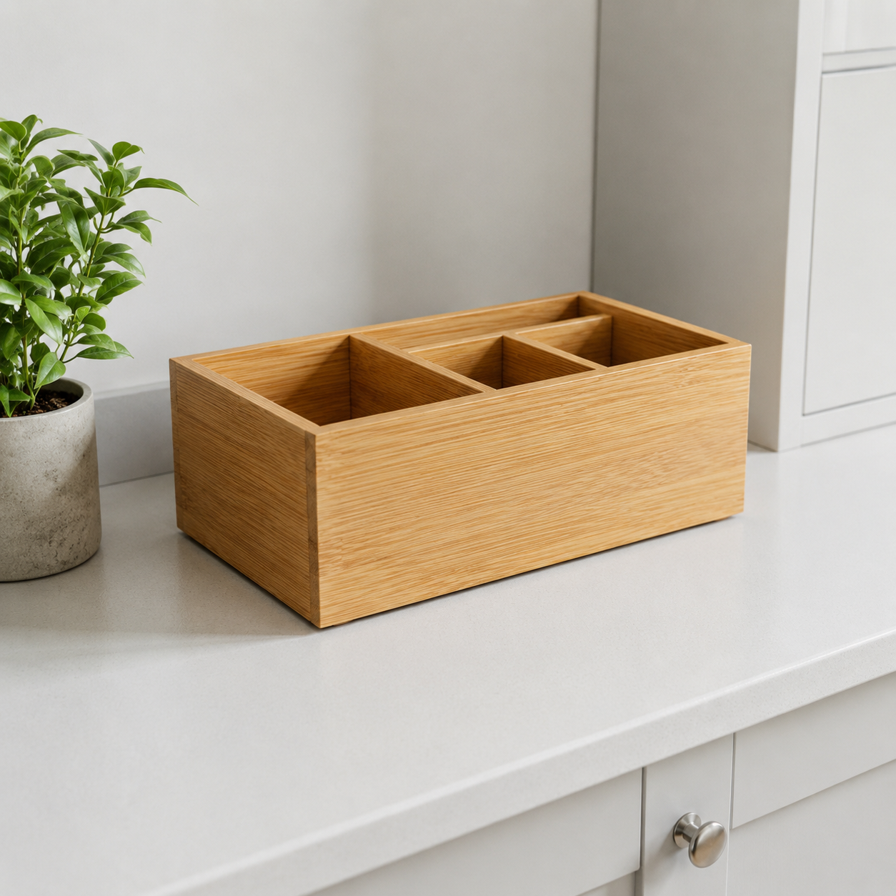 Wooden storage box