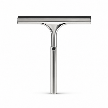 Stainless steel shower squeegee