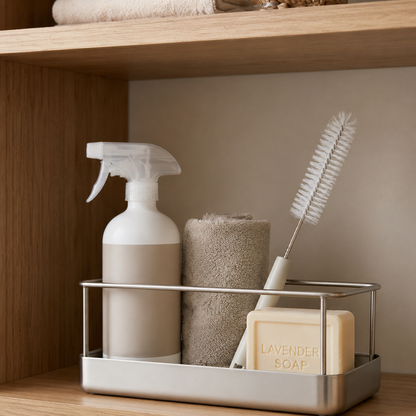 Long-handled cup cleaning brush